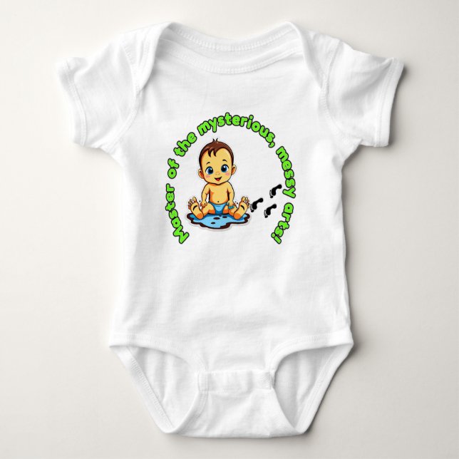 T-shirt med babytema (Framsida)