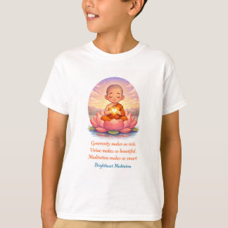 T-shirt med barnmunke