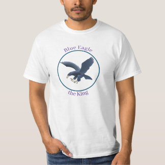 T-shirt med blå Eagle-hölje