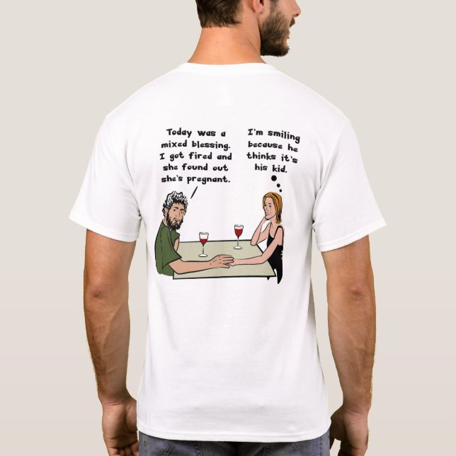 T-shirt med blandad välsignelse (Baksida)