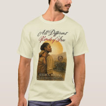 T-shirt med bokomslag