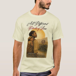 T-shirt med bokomslag