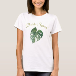 T-shirt med botaniskt brudtjejgäng