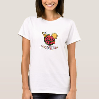 T-Shirt med bra vibbar | Positiv energisk inspirat