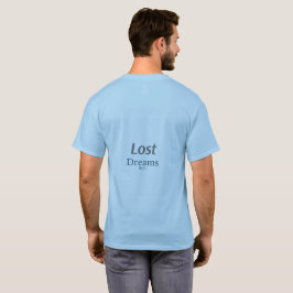 T-Shirt med Citat om Förlorade Drömmar Estetik