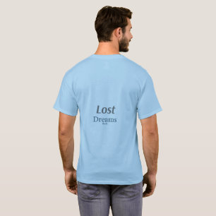 T-Shirt med Citat om Förlorade Drömmar Estetik
