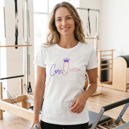 T-shirt med Core Queen Pilates - Stark & Stilig Tr