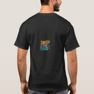 T shirt med designen "Seep the Leg".