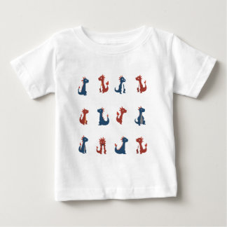 T-shirt med dinosaurdesign