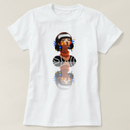 T-shirt med djärvt uttryck