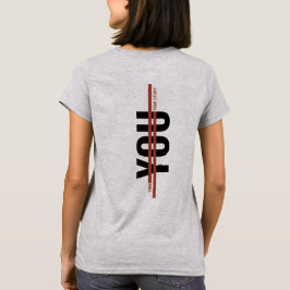 T-Shirt med Eget Berättande – Djärv Motiverande Ci