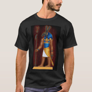 T-shirt med egyptisk gud Set