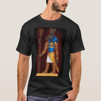 T-shirt med egyptisk gud Set