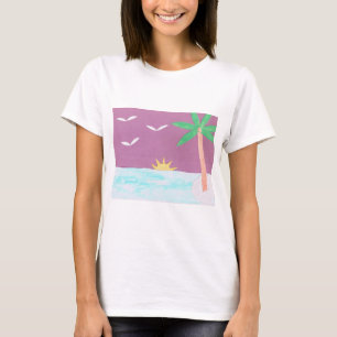 T-Shirt med en öscen