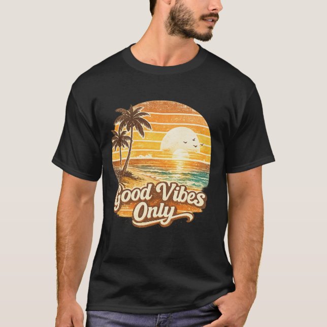 T-shirt med endast bra vibrationer (Framsida)
