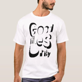 T-Shirt med Endast Goda Vibrationer