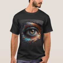T-shirt med ett bilduttryck -8