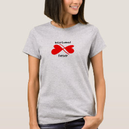 T-shirt med 'Evigt Sammanflätade'