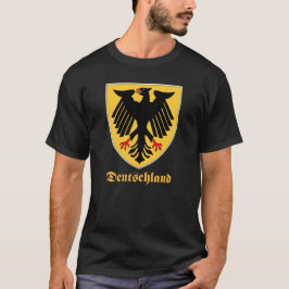 T-shirt med fickslagskeppet Deutschland