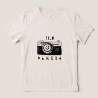 T-shirt med filmkamera