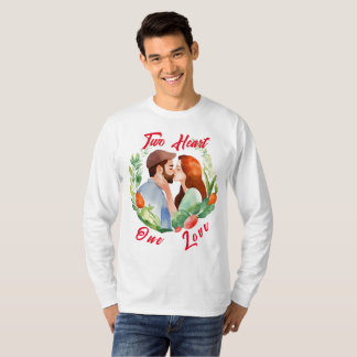 T-shirt med fint par