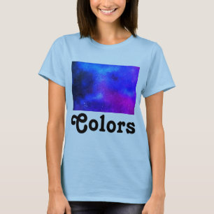 T-shirt med flera färg