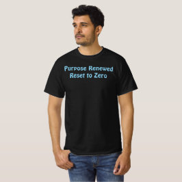 T-shirt med förnyad inriktning, återställd till no