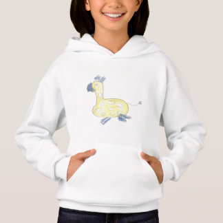 T-shirt med giraff-ritning