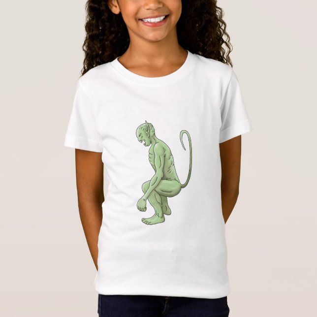 T-Shirt med goblin (Framsida)