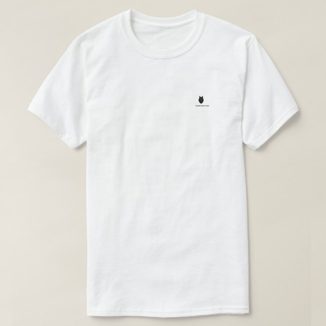 T-shirt med grafisk design av stor hornuggla - Ögo (Design framsida)