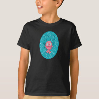 T-shirt med gråtande räka