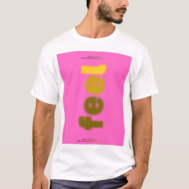 T-shirt med helskinärm med bra dialoger (Framsida)