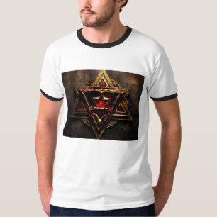 T SHIRT MED ILLUMINATI LOGOTYP