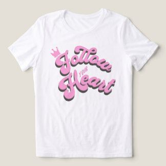 T-shirt med inspirationen 'Följ ditt hjärta'