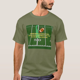 T-shirt med kaffe och fotboll i Delaware