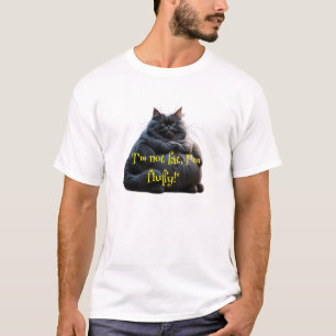 T-shirt med kattdesign