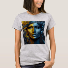 T-shirt med konsuttryck -3