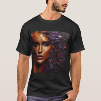 T-shirt med konsuttryck -42