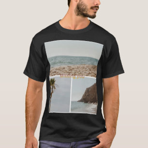 T-shirt med landskapsvy saknar dig