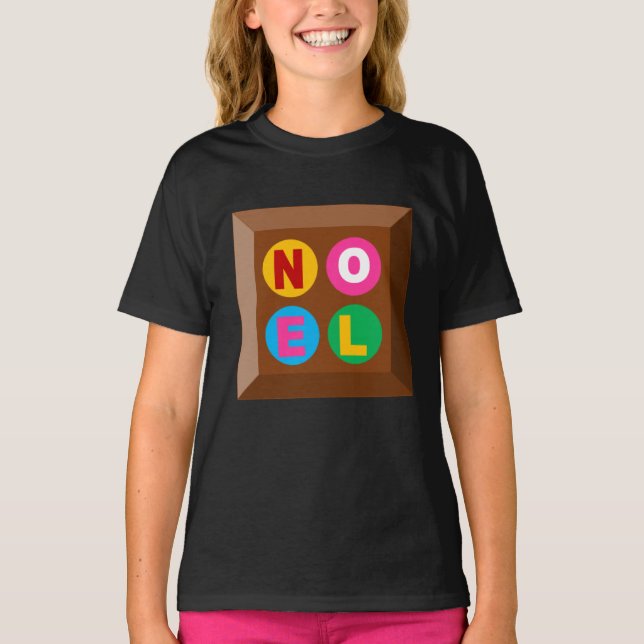 T-SHIRT MED LÅNG ÄRM RAGLAN NOEL (Framsida)