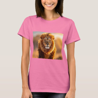 T-Shirt med Lejona Bild