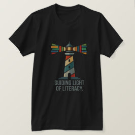 T-shirt med Ljusets Ledstjärna för Litteracitetens
