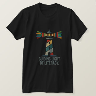 T-shirt med Ljusets Ledstjärna för Litteracitetens