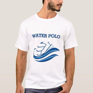 T-shirt med logotyp vatten polo