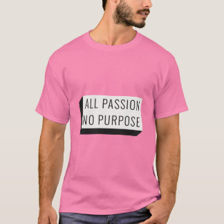 T-shirt med lustig men nihilistisk slogan