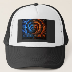 T-shirt med Master the Mayhem Control the Spiral – Keps