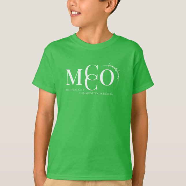 T-Shirt med MCCO Light-logotyp för barn (Framsida)
