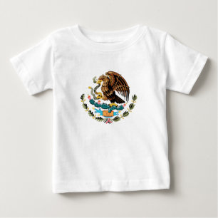 T-shirt med mexikansk vapensköld