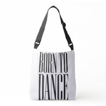 T-shirt med minimalistisk danscitat - Born to Danc