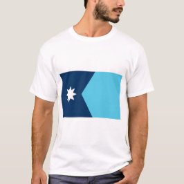 T-shirt med Minnesotas flagga, USA